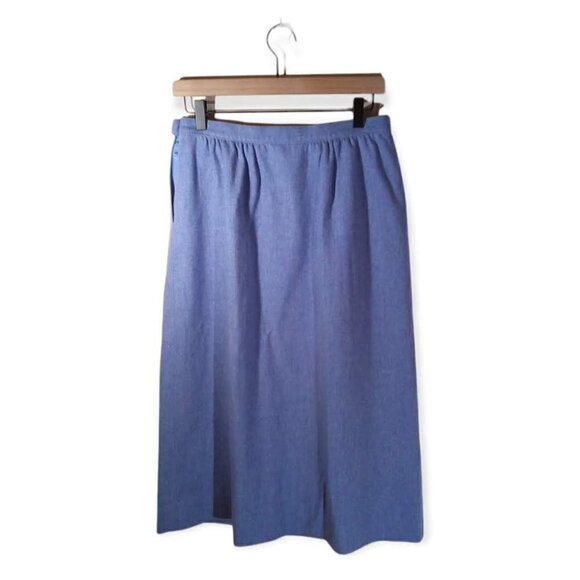 pendleton Vintage Midi Wool Pencil Skirt Size 12 - Picture 2 of 4